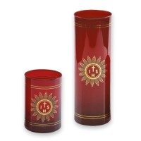 Vaso rojo para Santísimo 12039