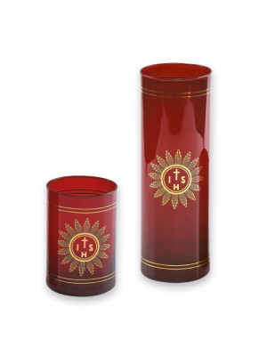 Vaso rojo para Santísimo 12039