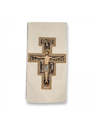 Lectern Cover San Damiano Crucifix 9257-CA064