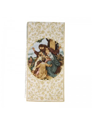 Lectern Cover Jesus with children 9257-CA097