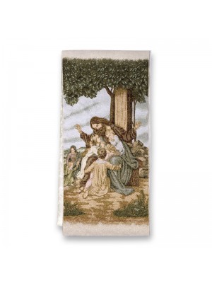 Lectern Cover Jesus with children 9257-CA099