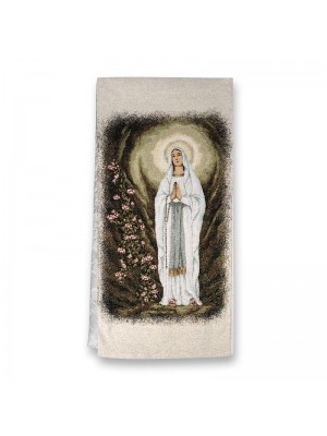 Lectern Cover Our Lady of Lourdes 9257-CA073