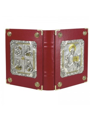 Gospel Book Cover in leather 9433