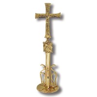 Croce da Altare con Pavoni 5133