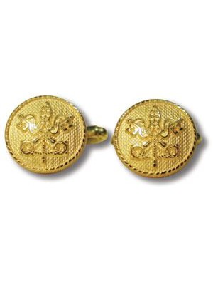 Cufflinks with Vatican Coat of Arms 11197