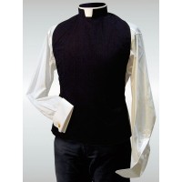 Clergy Shirt Front 10002