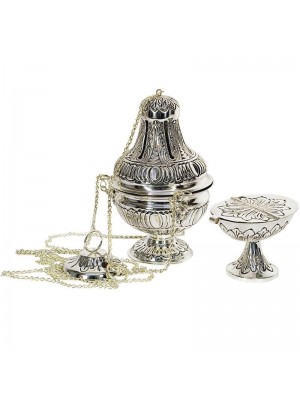 Thurible with Incense Boat 9527