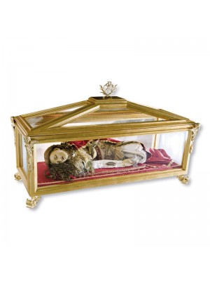 Urns e display case for bodies of Saints or Blessed 7483u