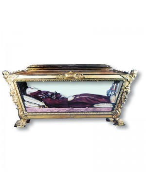 Urns e display case for bodies of Saints or Blessed 7483u
